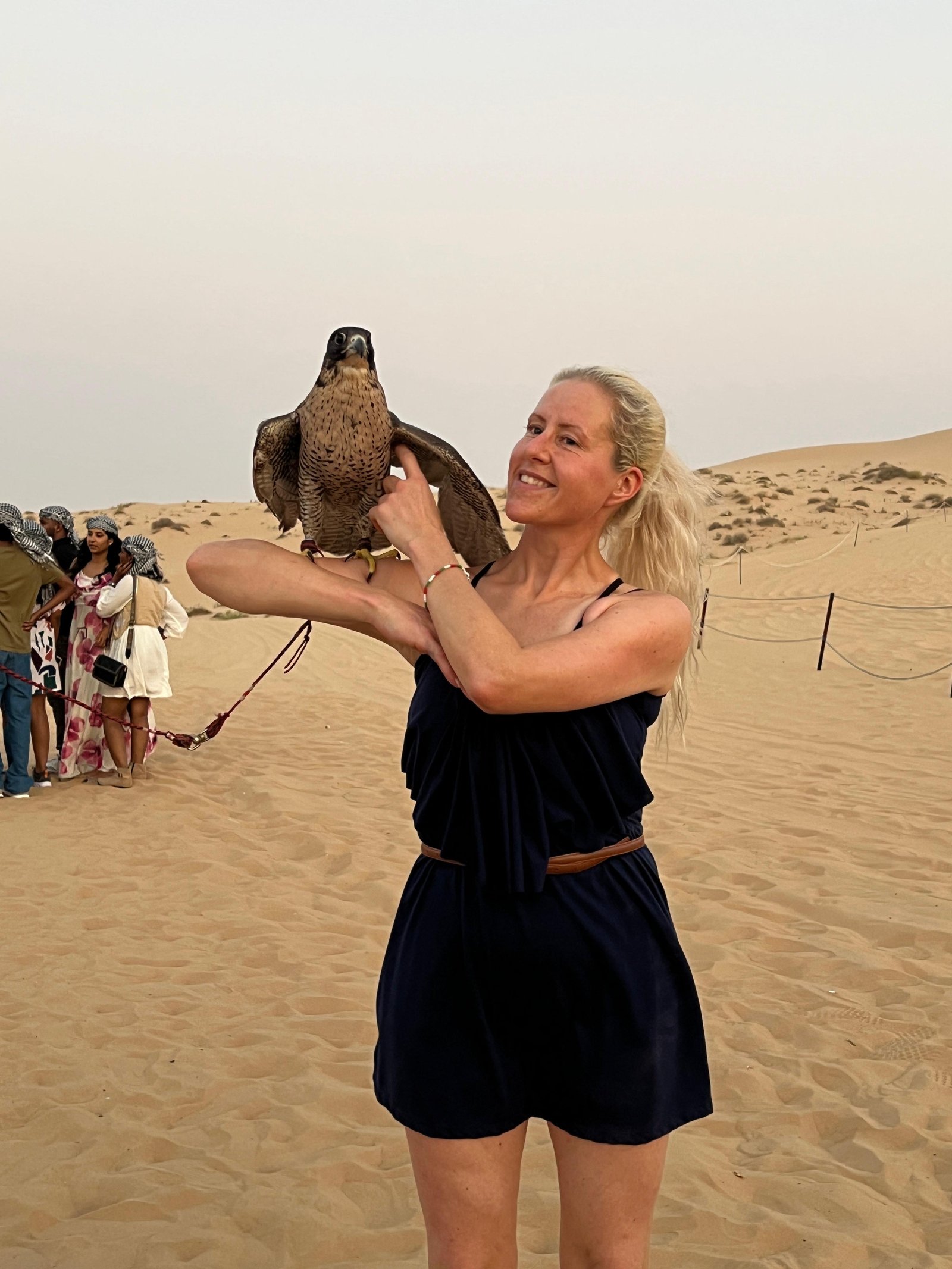 Tanoura dance performance in Abu Dhabi desert